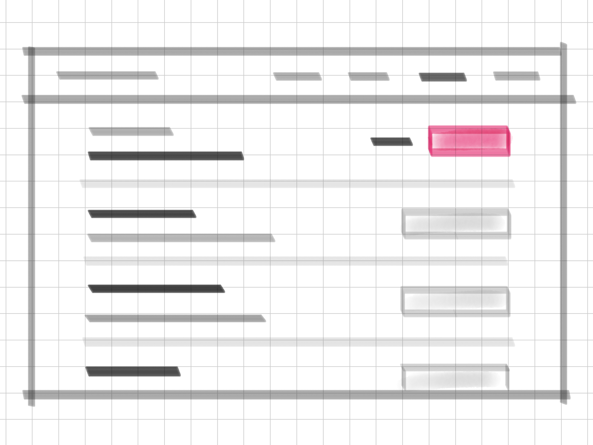 Sketch showing a step in the GreetBot web app user flow