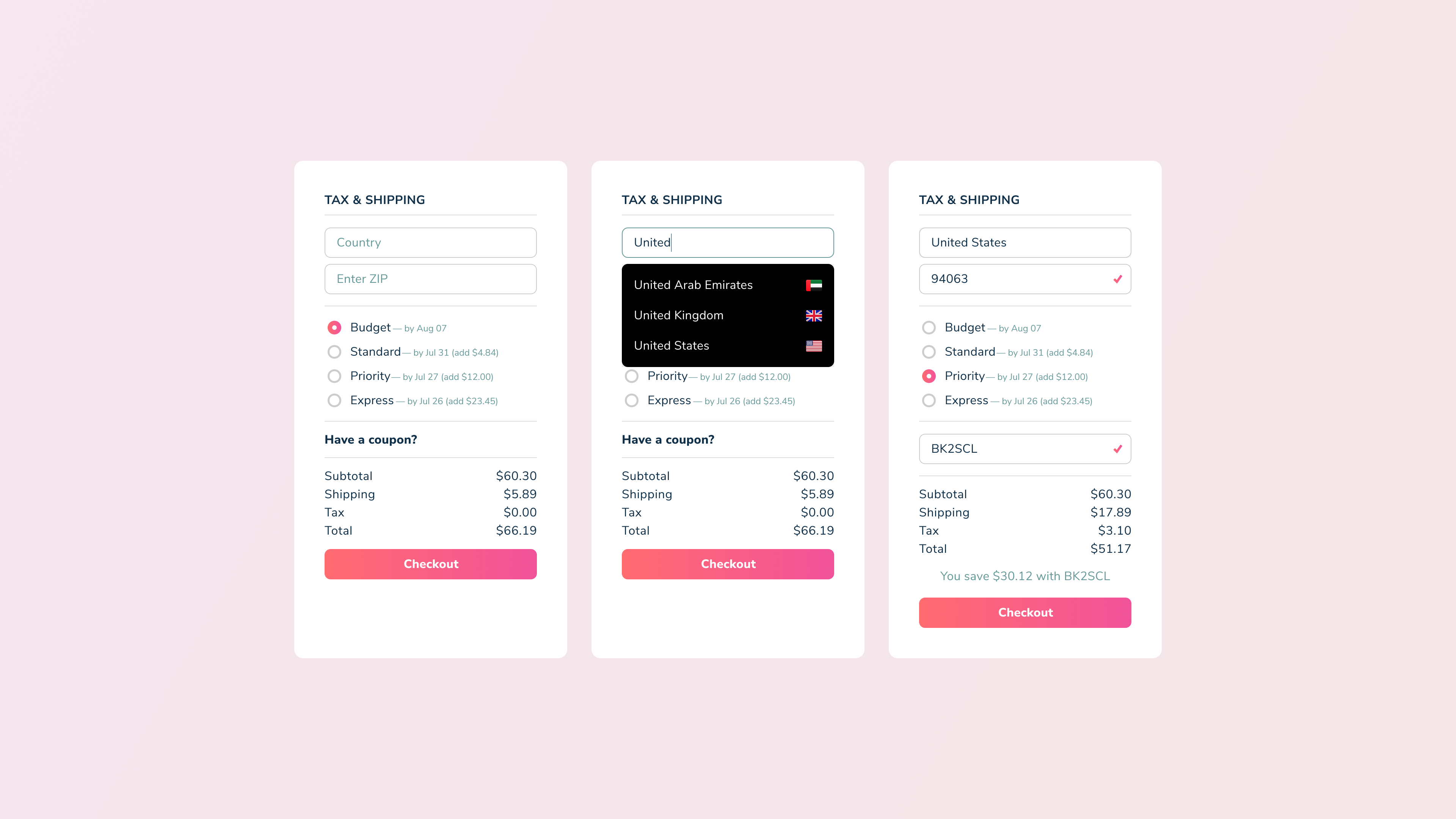 Mixbook photo book checkout components